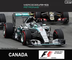 Puzzle Rosberg 2015 Καναδά γ.π.